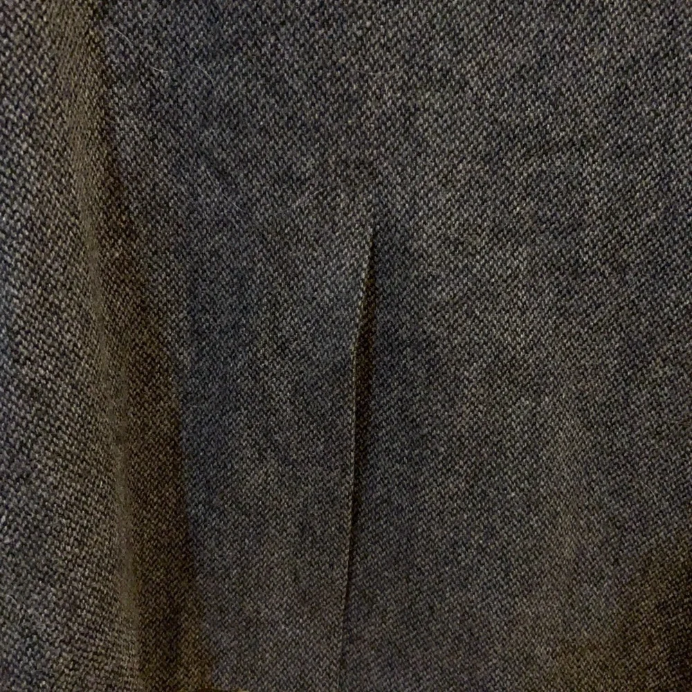 Zagato Vintage Sport Coat/ Blazer Tweed Elbow Patch Gray